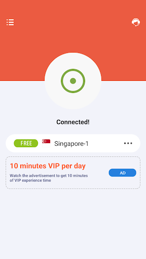 VPN Singapore - SG Super VPN Screen 3