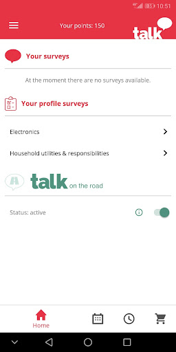 Android application Talk Online Panel screenshort
