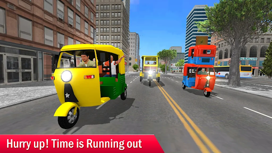 Baixar Tuk Tuk Rickshaw Driving Games para PC - LDPlayer
