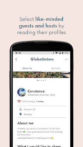 GlobeSisters Female Travel App