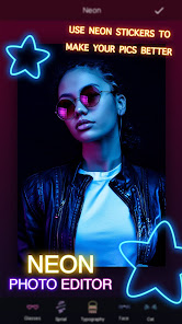 Neon Photo Editor: Art, Effect 1.12 APK + Mod (Free purchase) for Android