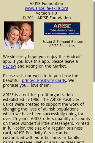 ARISE Positivity Cards