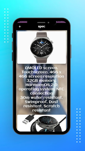 Android application Huawei watch gt 3 pro guide screenshort
