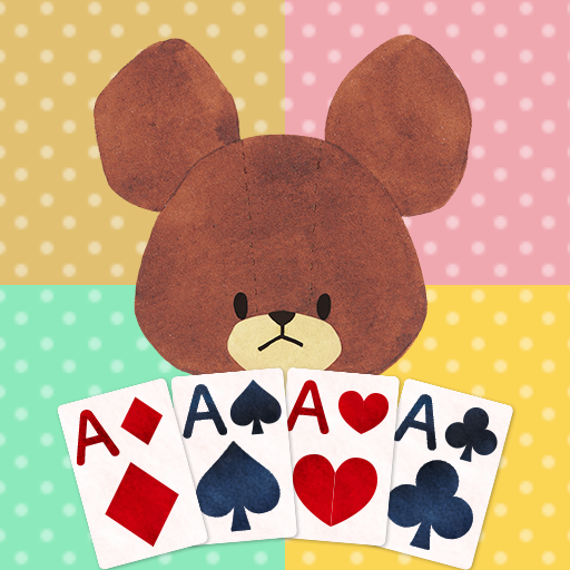 くまのがっこう かわいい カードゲーム集【公式アプリ】 logo