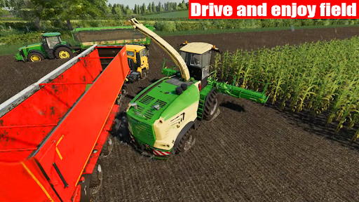 Real Tractor Modern Farming Game 2021-Tractor Game