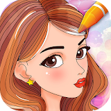 Pretty Girl Coloring Wonderland: Draw & Paint icon