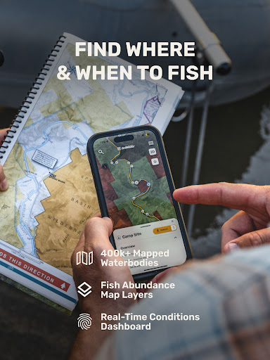 Screenshot of onWater Fish - Fishing Spots