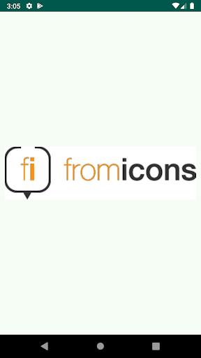 Android application برنامج المحل FromIcons screenshort