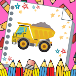 Cover Image of Download Vehicle Coloring Book  APK
