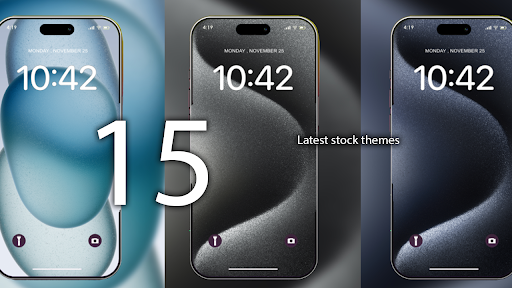 iPhone 15 Launcher iOS Themes