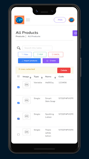 Blueworld | Inventory Screen 2