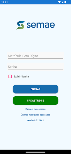 Android application Agência App SEMAE Piracicaba screenshort