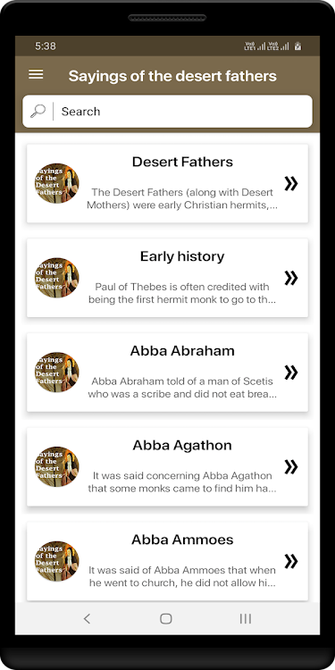 Sayings of the desert fathers - 1.3 - (Android)