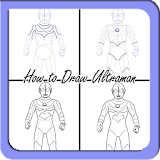 Drawing Ultraman Step by Steps icon