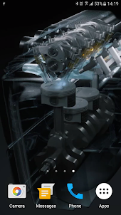 Motor 3D Papel De Parede