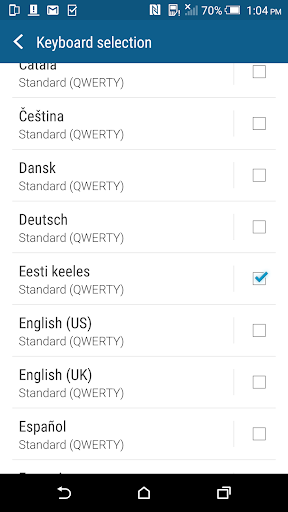 HTC Sense Input - ET Screen 2