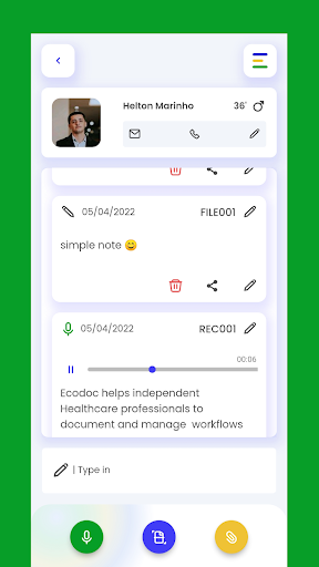 Ecodoc Screen 2