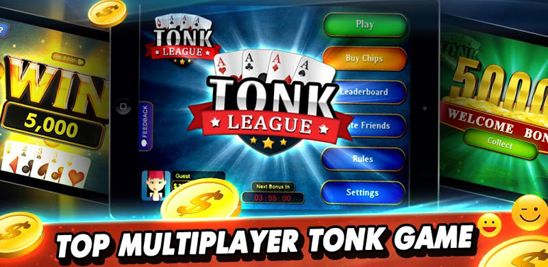 Tonk League Card Game