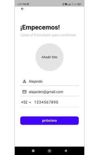 Uditaxi - Pasajero Screen 2
