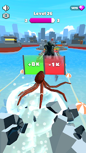 Kaiju Run - Dzilla Enemies Screenshot