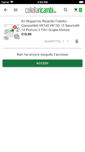 Colella Ricambi Screen 2