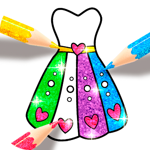 Dress Coloring Game for girls