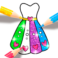 Dress Coloring Game for girls