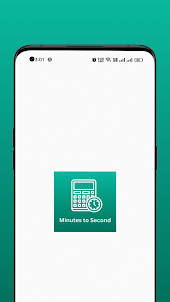 Minutes to Second Converter