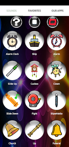 Android application Bells and Whistles Ringtones screenshort
