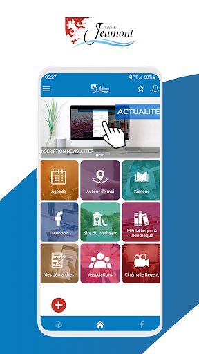 Android application Jeumont screenshort