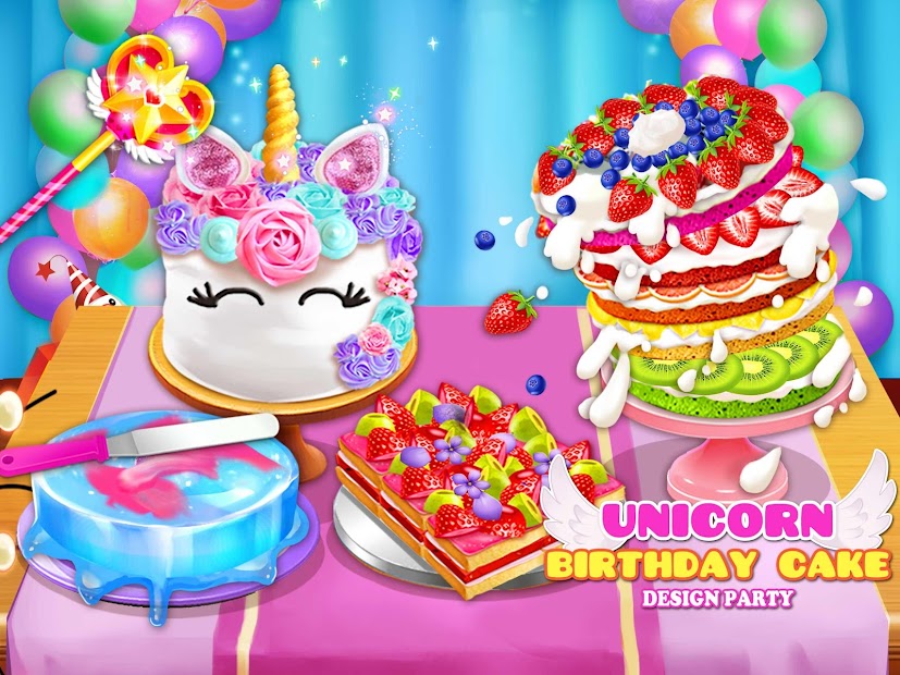 Screenshot 2 Birthday Cake Design Party - Bake, Decorate & Eat! android