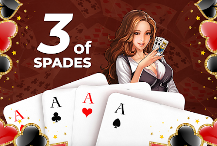 3 Of Spades -Classic Card Game