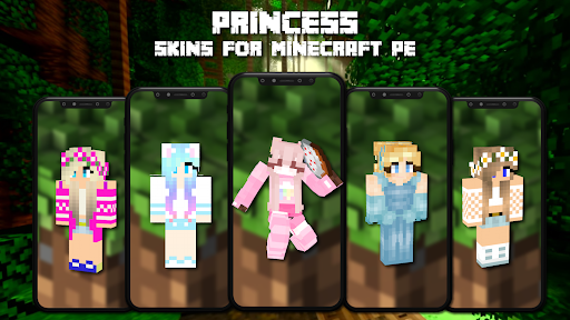 Download Beautiful Princess Skins Minecraft Pe Mod Apk Free For Android Apktume Com