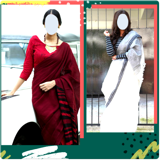 Women Cotton Saree Photo Suit Scarica su Windows