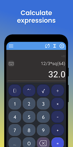 Android application Python Calculator screenshort