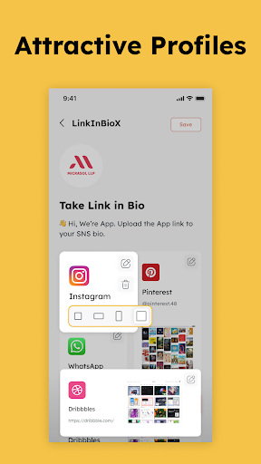 LinkInBioX - Link in bio tool Screen 2