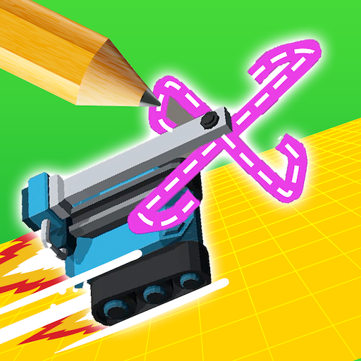 Draw BattleMachine logo