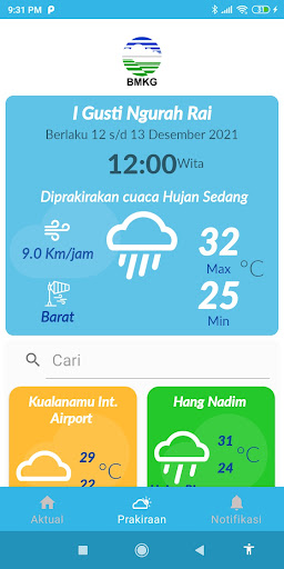 Infometri | BMKG Screen 3