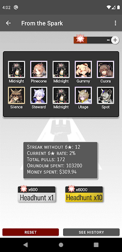 Arknights Headhunt Simulator Screen 2