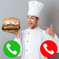 Burger delivery fake call