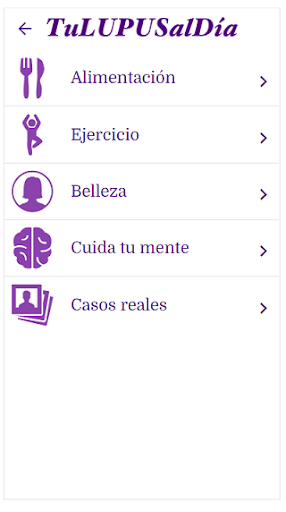 TuLUPUSalDía Screen 3