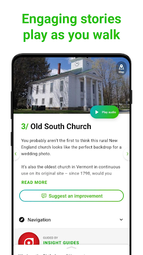 Windsor Tour Guide:SmartGuide Screen 2