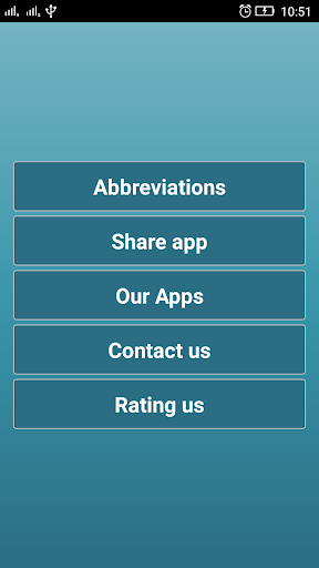 Android application Abbreviations : Full Forms screenshort