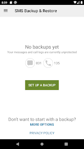 SMS Backup & Restore for PC 1