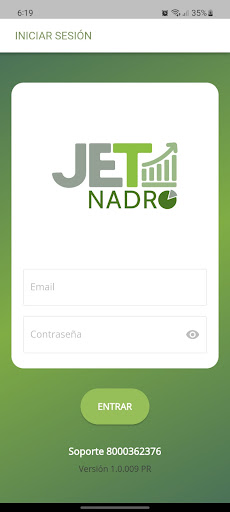 Android application Jet Nadro screenshort