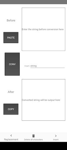 Replace/Insert Screen 3