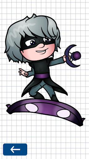 How to draw PJ Super masks