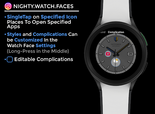 Nightmirage - watch face screenshot 6