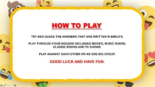 The Emoji Game - Screenshot 1