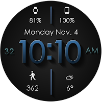 Material Shadow HD Watch Face